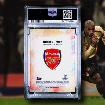 2023-24 Topps Inception Uefa Club Competitions - Legacy Thierry