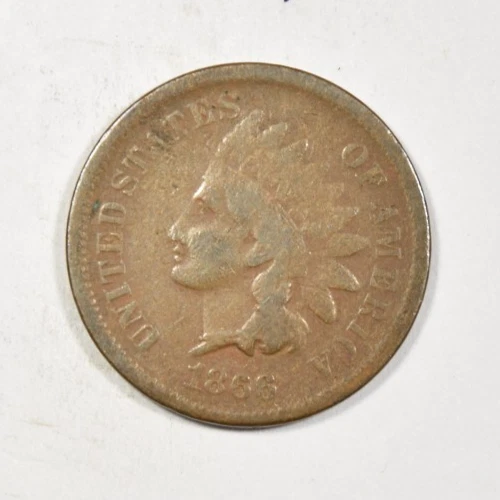 1866 INDIAN HEAD CENT ~ SOLID PROBLEM-FREE VG/FINE! INV#2