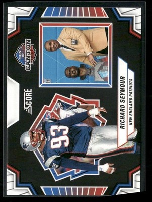 2025 Score #14 Richard Seymour Men of Canton New England Patriots