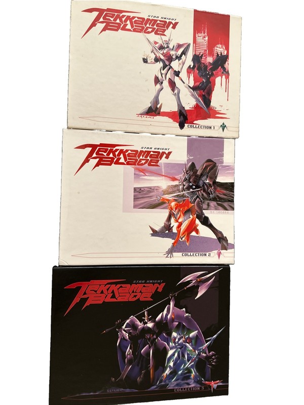 Tekkaman Blade Collection 1 -2 -3 Complete Sets (DVD) Lot In Excellent Condition