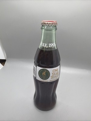 Atlanta Olympics 1995 ''One Year to Go'' Coca-Cola Bottle Commemorative