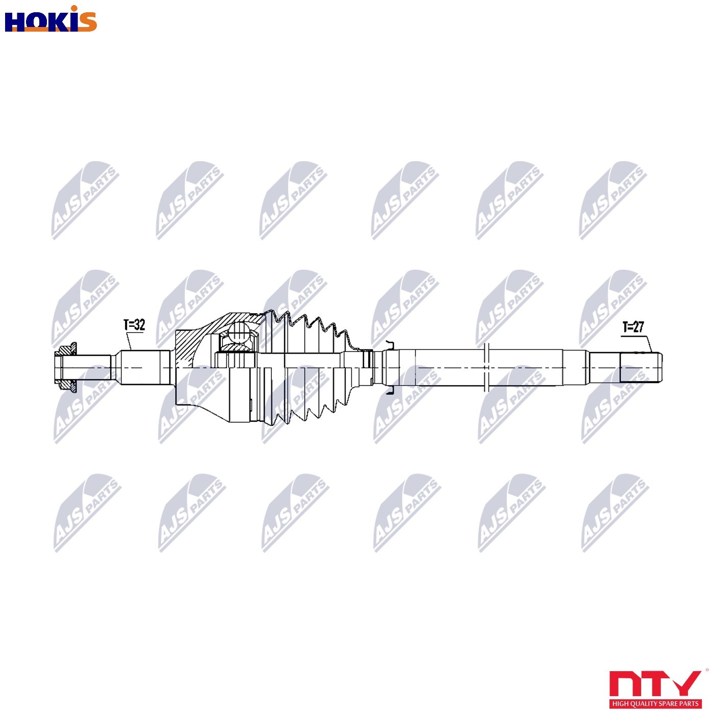Front Left NTY NPW-CH-154 Drive Shaft for JEEP - Image 10
