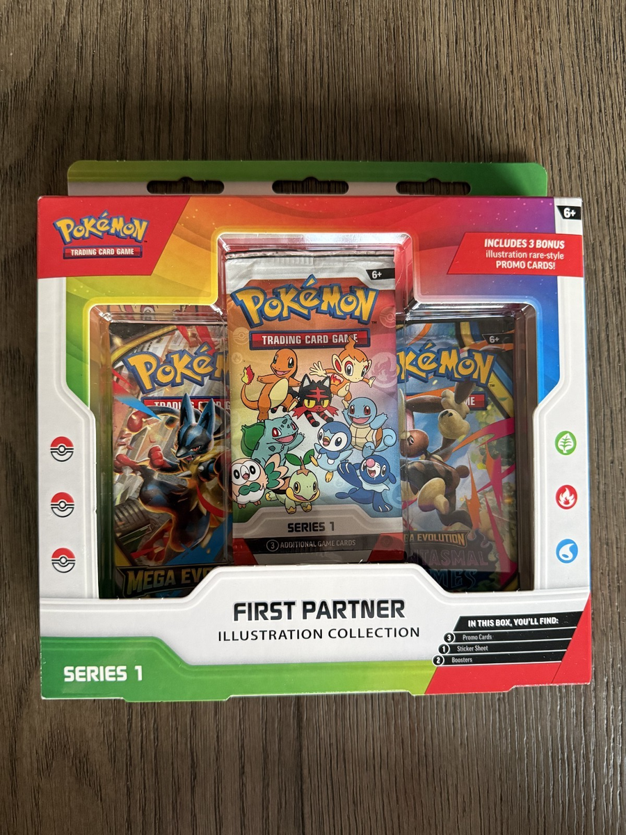 Pokémon TCG First Partner Illustration Collection Series 1 New