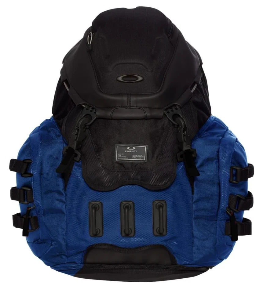 Mochila Oakley Kitchen Sink 34L - Blackout/Team Navy - Nova em folha rara Colorway - Imagem 2 de 3