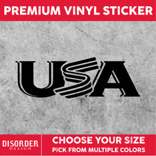 USA WORLD BASEBALL CLASSIC [VINYL STICKER] JERSEY CAR TRUCK WINDOW LAPTOP FOLDER
