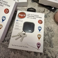 Tzumi Tag It APP Activated Tracking System W/ Alarm Locator Tracker Bluetooth