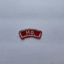 Boy Scout BSA RWS Red White Half State Strip ...