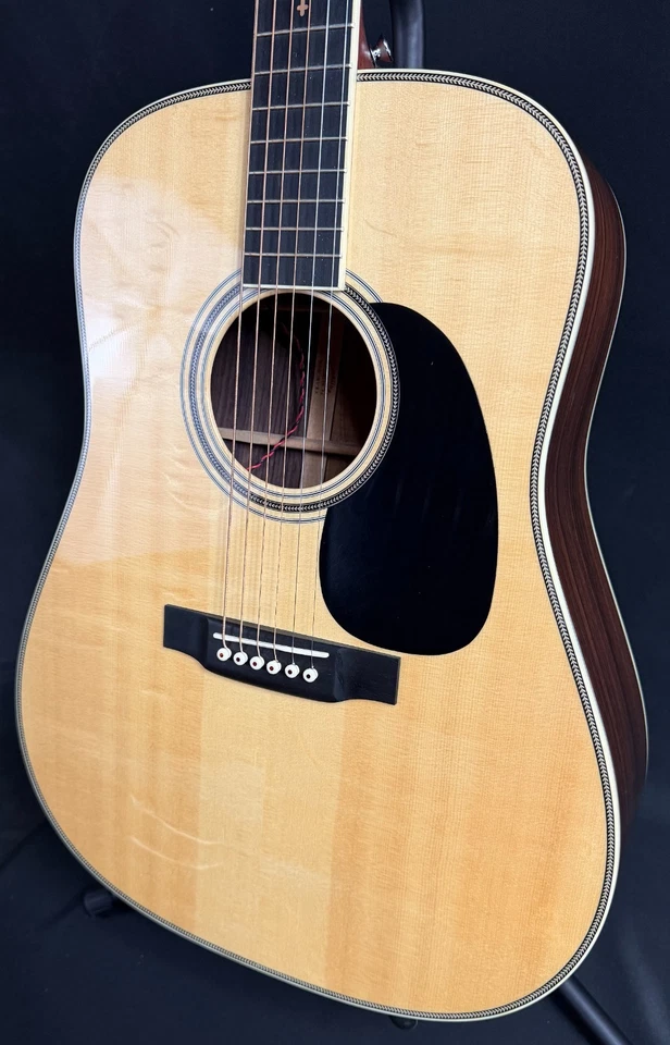Guitarra Acústica Martin Custom Shop D-35 Seth Avett Dreadnought Brillo Natural Foto 4 de 4