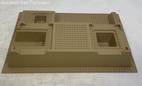 LEGO Dark Tan Raised Baseplate 32x48x6 Set 7327 Pharaoh's Quest Scorpion Pyramid