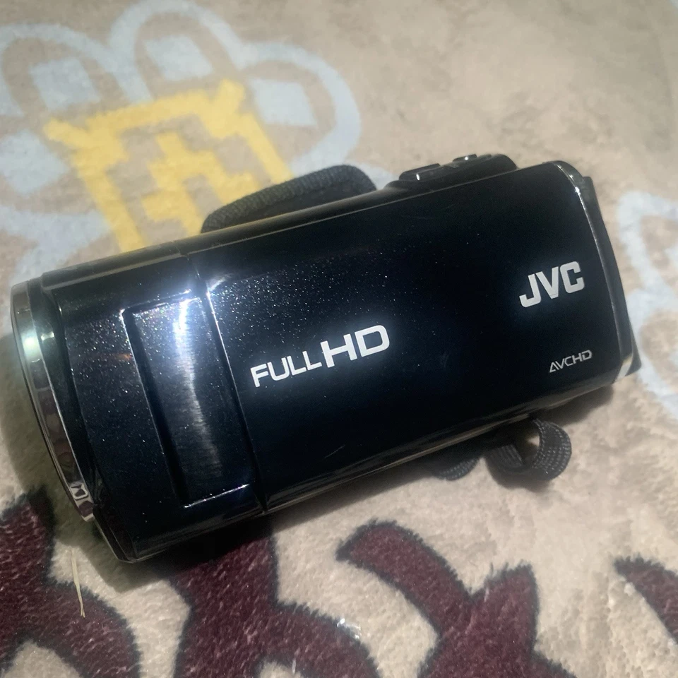 JVC Everio HD Camcorder Video Camera GZ-HM35BU 40x Zoom WORKING EUC - Image 2 of 4