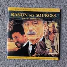 Manon Des Sources Original Film Soundtrack (CD) Jean De Florette Part 2