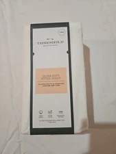 Threshold Ultra Soft Fitted Sheet  100% Cotton "TWIN"