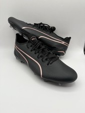 MSRP 200 Puma King Ultimate FG AG Soccer Cleats Eclipse Black Mens Size 12 New 