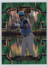2024 Panini Select Concourse Green Flash Prizm Roderick Arias #63 6u5