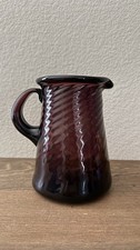 Vintage Hand Blown Art Glass Amethyst Purple ...