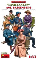 Miniart 38092 1/35 Omnibus Besatzung Und Passagiere Figuren Und ZubehöR Kit
