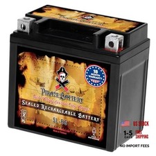 Maintenance Free Replacement Battery compatible with ATV, Motorcycle, YTX5L-BS