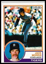 1983 O-Pee-Chee #65 Jack Morris Detroit Tigers