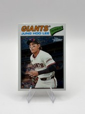 JUNG HOO LEE 2026 TOPPS HERITAGE BANNER VARIATION GIANTS B Q3481