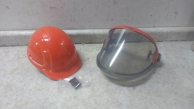 Salisbury AS1200HAT-FB-PP 12 Cal/Sq CM Orange Arc Flash Face Shield