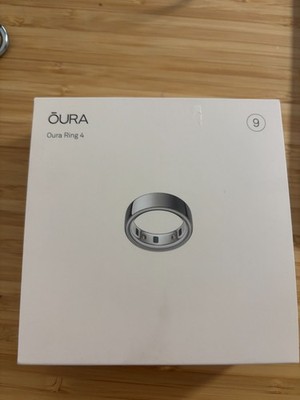 [Brand New]Oura Ring 4 Size 9 Silver