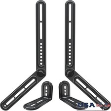 Soundbar Mounting Bracket Adjustable Universal TV VESA Swivel Easy Install 15LBS