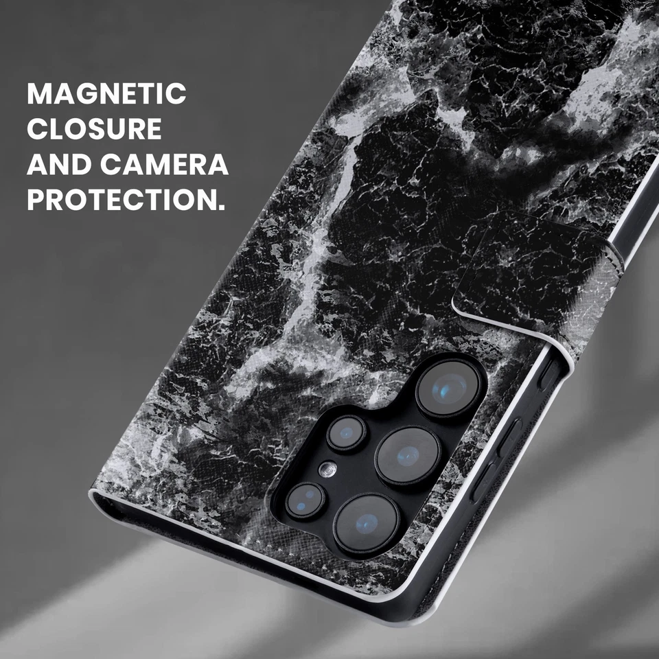 FUNDA BILLETERA LIBRO CUERO OFICIAL DEAN RUSSO WILDLIFE 3 PARA TELÉFONOS SAMSUNG 1 Foto 4 de 4