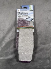 NEW Smartwool Women's MEDIUM Mountaineer Classic Extra Cushion Crew Socks Taupe