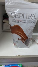 Sephra Luxury Belgian Couverture Milk Chocolate Callets 907g Premium Baking