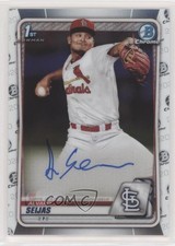 2020 Bowman Chrome Prospects Auto Alvaro Seijas #CPA-AS Auto g6p