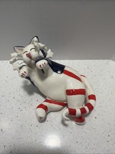 Amy Lacombe for Annaco Creations WhimsiClay 2001 Signed Patriotic Without Tag