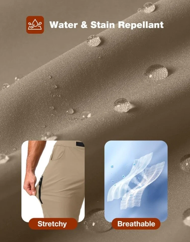 Pantalones cortos de bicicleta de montaña elásticos de secado rápido para hombre. Grande. Foto 3 de 4