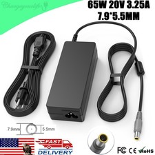 65W AC Adapter Charger For Lenovo Thinkpad T60 T61 T62 T410 T420 T430 T520 T530