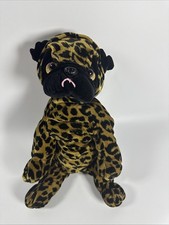 Bestever Plush Jaguar Print Pug Dog 11"