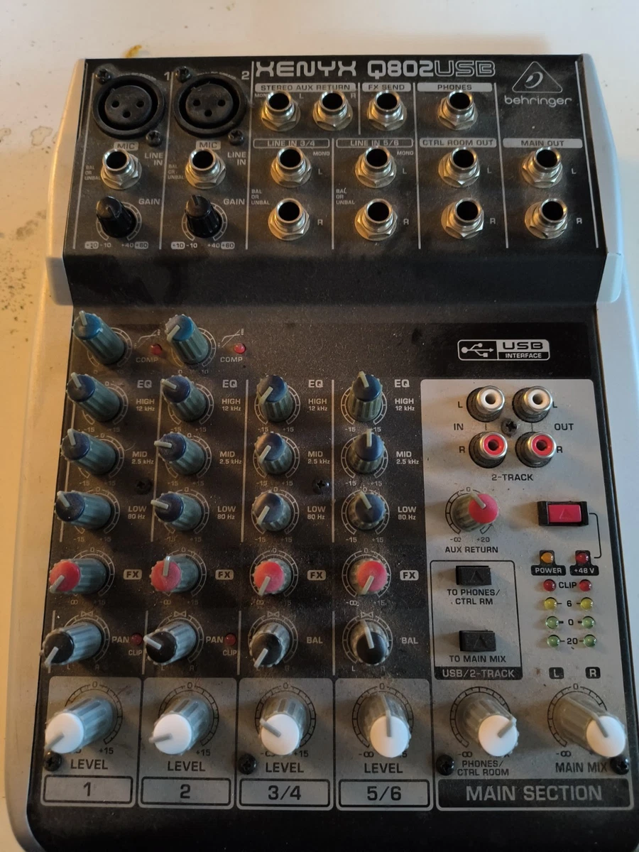 Behringer Xenyx 802 Mixer for sale - eBay