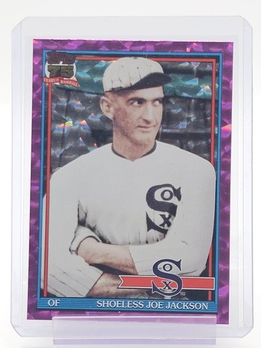 2026 Topps Series 1 Shoeless Joe Jackson Pink (RAW)