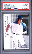 2018 Leaf #PR-05 - Shohei Ohtani Premier Rookies PSA 10 Gem Mint (245) ||