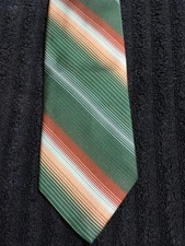 Wembley Wemlon 100 Silk Striped Tie USA Made