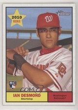 2010 Topps Heritage Ian Desmond #129 0a3