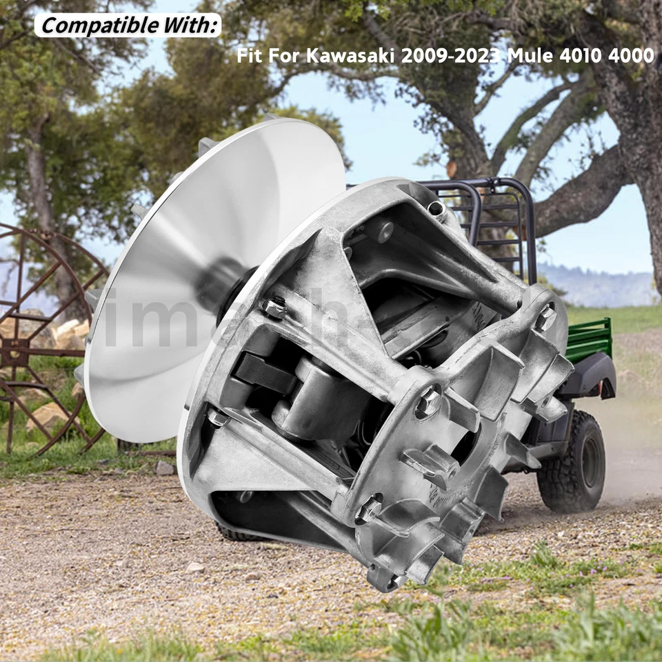 New Drive Clutch Converter 49093-0025 For 2009-2023 Kawasaki Mule 4010 4000 - Image 4 of 4