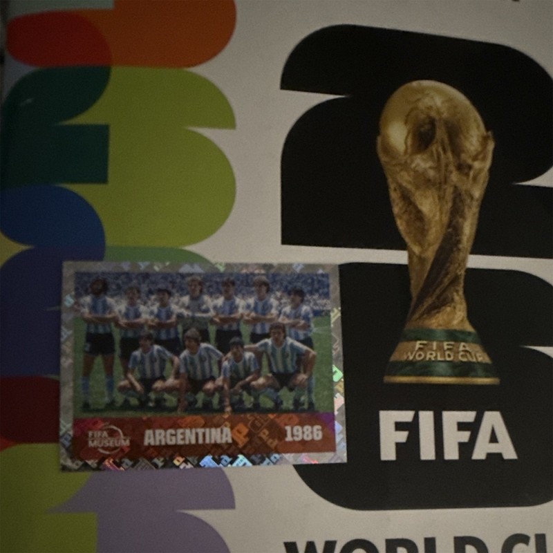 Panini FIFA World Cup 2026 Sticker Collection Album w/ 1 Argentina 1986 Sticker