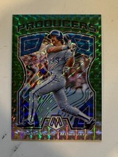 2021 Panini Mosaic Robin Yount Producers Green Prizm #P9 Brewers