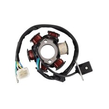 6 Coil 5 Wire Magneto Stator Replacement for GY6 50cc 70cc 90cc 110cc Type 004