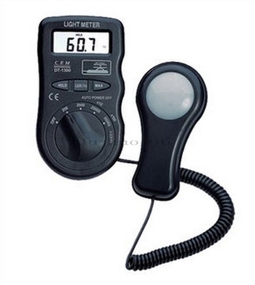 Cem DT-1300 Pocket Light Meter Environment Test Meter Lux Meter 50,000LUX/FC gz