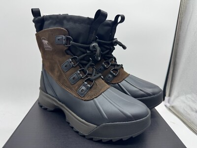 SOREL MEN'S SCOUT 87 LUX WATERPROOF RAIN HIKING BOOT SUEDE LEATHER