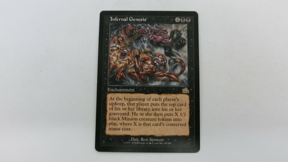 MTG 冥府からの誕生 Infernal Genesis Foil×3 まとめ MTG INFERNAL