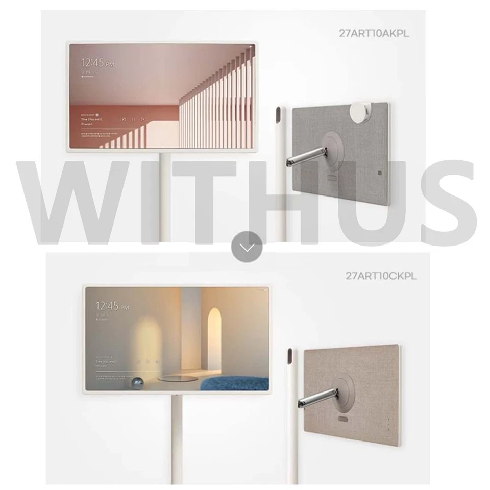 LG StanbyMe Private Screen 27" Moving Smart Touch Screen 27ART10CKPL_ - Image 2 of 4