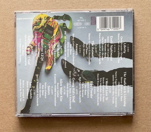 Steve VAI Passion & warfare EUROPE CD RELATIVITY7 467109 2  (RE-1993) MINT - Picture 2 of 2