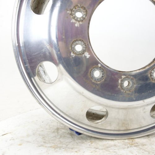 2010 2011 2012 2013 2014 Ford F450 F550 19.5 Aluminum Alloy Front Wheel Rim Ring - Picture 4 of 17