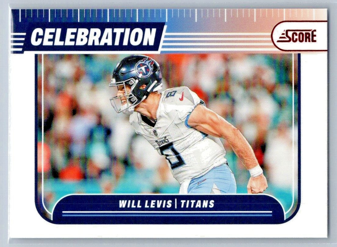 2024 Score - Will Levis - RED - Tennessee Titans - Celebration - #C-WLS